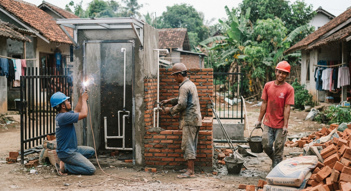 Las, Kanopi & Pagar Besi