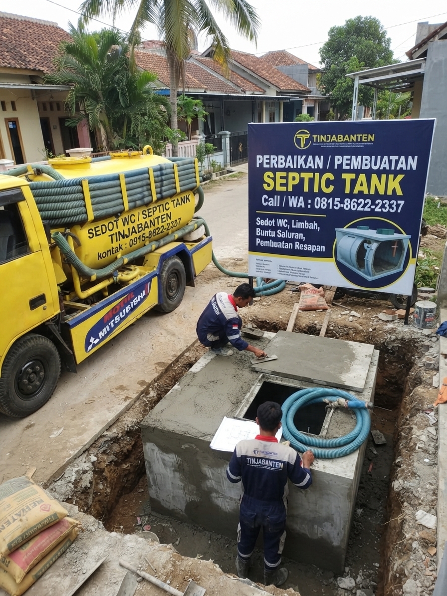 PERBAIKAN / PEMBUATAN SEPTIC TANK